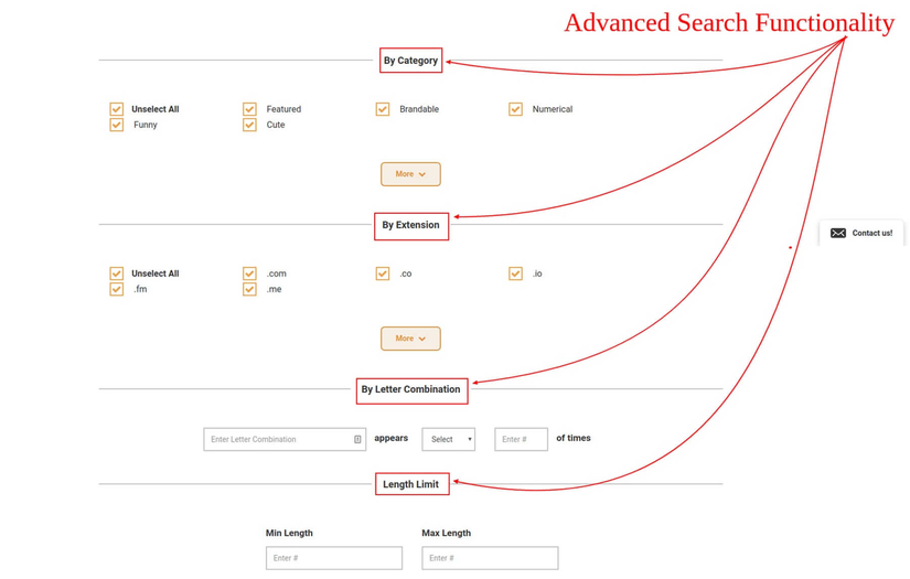 Domain Leasing & Buying-Selling Platform screenshot 1